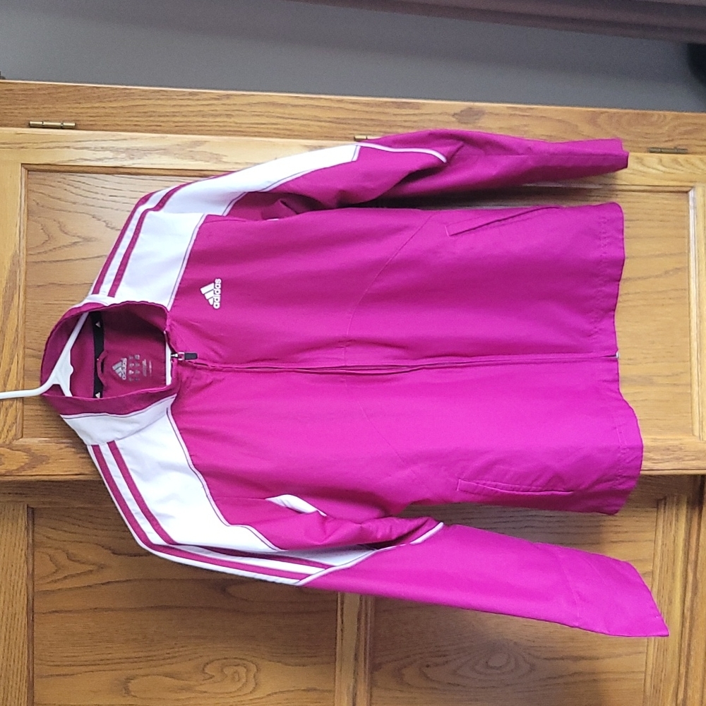 Adidas Magenta Track Jacket